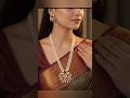 Simple & Elegant Look,Premium Handmade mala✅Realgold replica adcz neckset✅❤️#new #trending #fashion