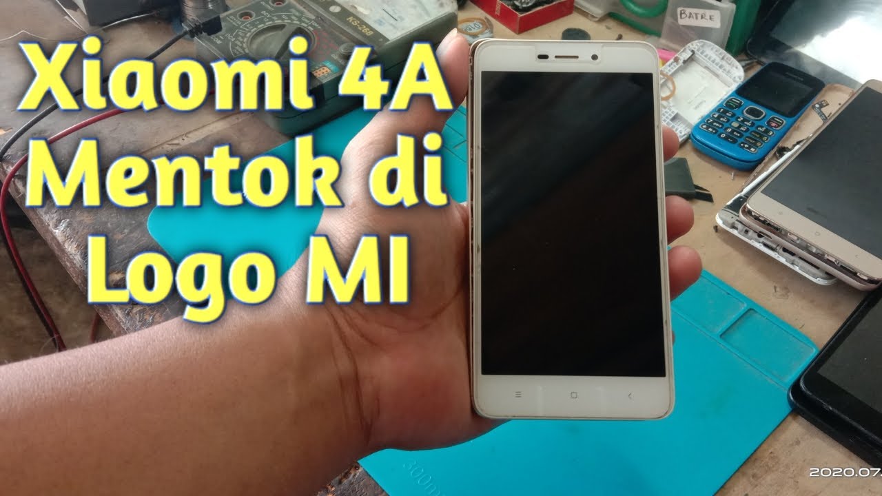 Xiaomi 4a mentok logo Mi