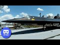 SR-71 Blackbird at the New York City's Intrepid Sea, Air, & Space Museum VR180