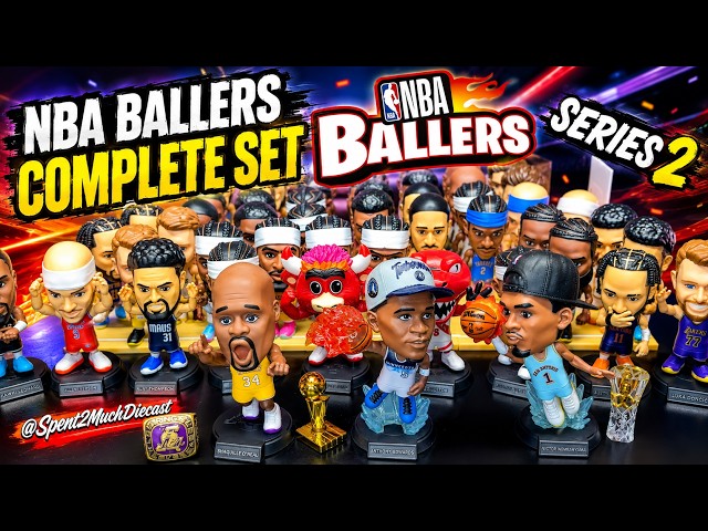 Complete Set - NBA Ballers Series 2 By Zuru | Series 1 Recap +