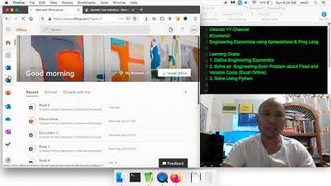 Engineering Economics (Variable Cost) using Excel