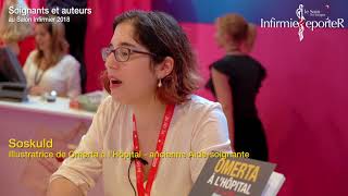 Soignants et auteurs : Soskuld au Salon Infirmier 2018