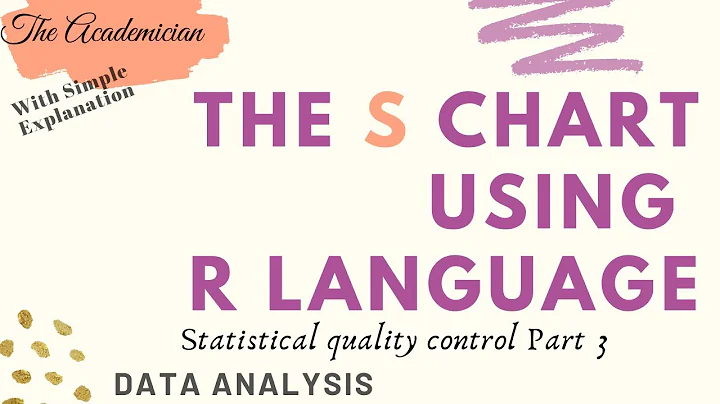 [DAXX] The S Chart using R Language
