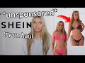 testing SHEIN swimwear | brutally honest BIKINI TRY ON HAUL 2021