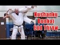 Practical kata bunkai kushanku  kankudai end throw