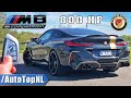 800HP BMW M8 Competition MANHART MH8 REVIEW on AUTOBAHN [NO SPEED LIMIT] by AutoTopNL