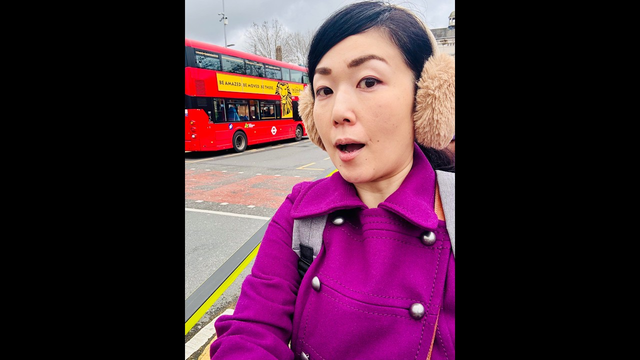 第20回 緊急企画！ロンドン郊外街ぶら散策　ロンドンバスからこんにちは　英国唯一の演歌歌手望月あかりYouTube生配信