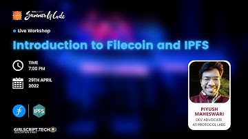 Introduction to Filecoin and IPFS