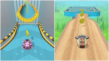 Going Balls Super Bonus Level 15 vs Epic Challenge Gameplay Android, iOS