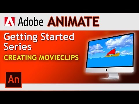 Adobe Animate! How to create Movie Clips in Adobe Animate