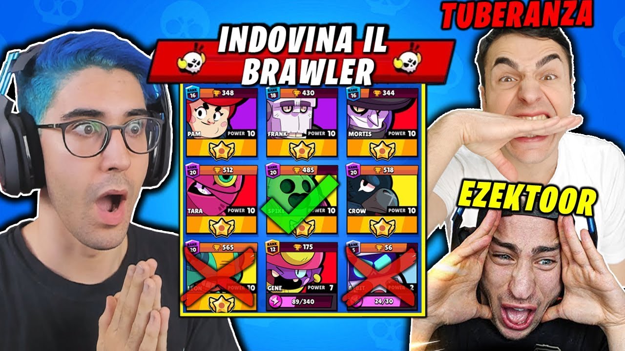 Tuberanza e Ezektoor mi DISSANO durante il MINIGIOCO su Brawl Stars ITA