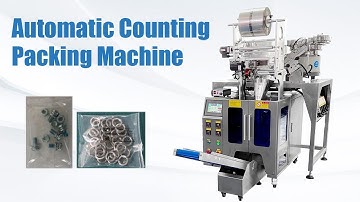 Automatic Counting and Packing Machine | Small Parts, Hareware, Screw, Milk Tablet, Components