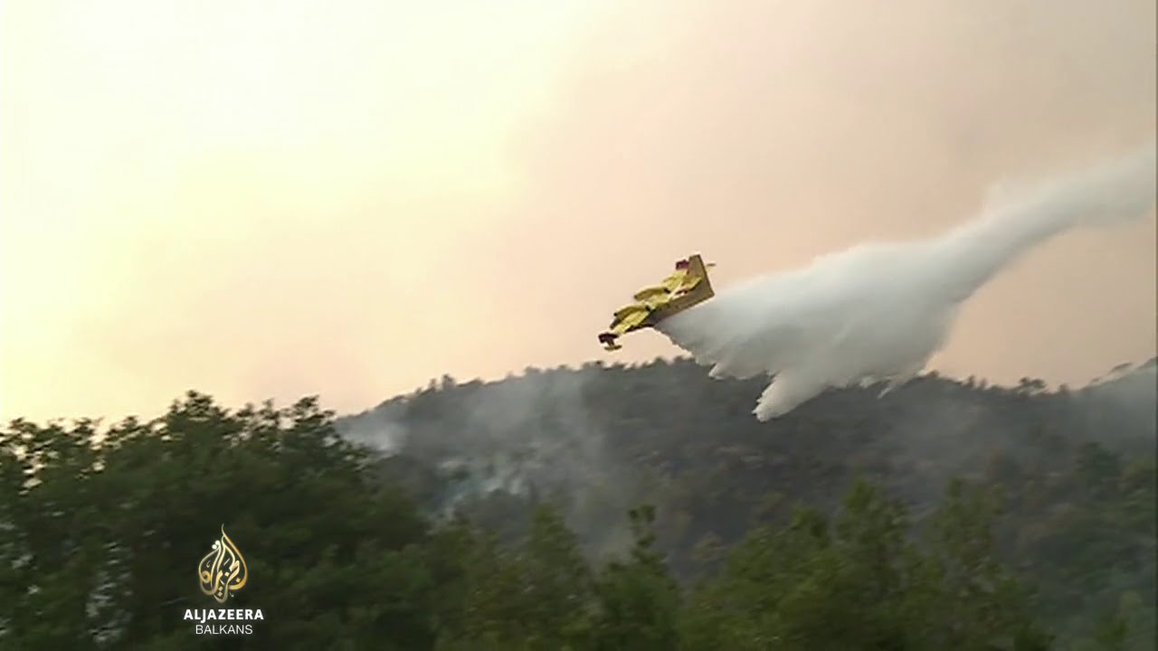 Neprekidna borba sa požarima na Pelješcu