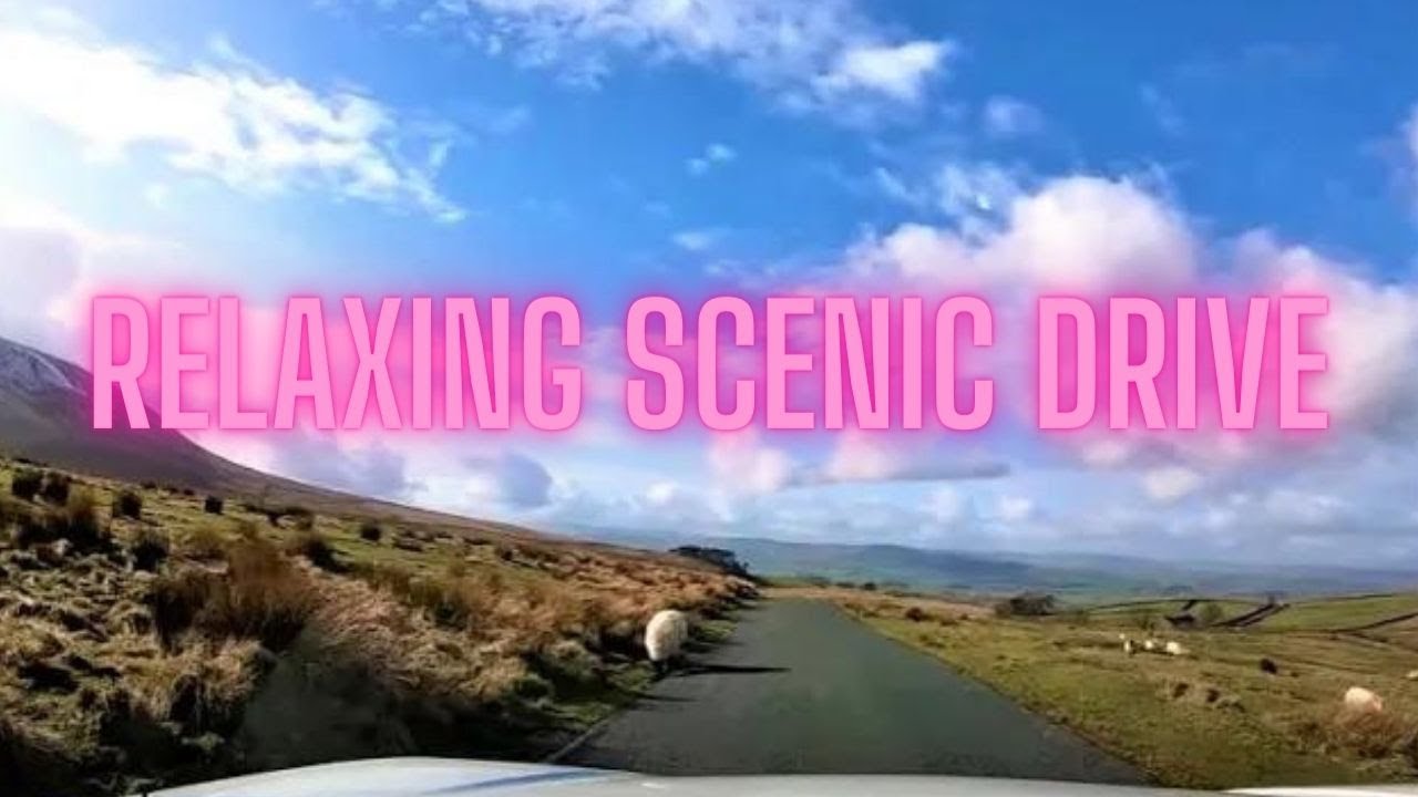 Relaxing Drive In Scenic English Countryside & Villages - Relax To The UK Scenery