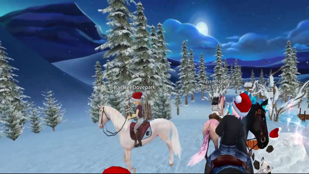 Christmas event on Star Stable's YouTube