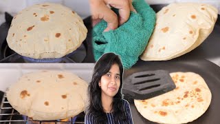 Roti, Phulka, Chapati Recipe step by step-How To make Soft Chapati and Roti | Cooking Curry