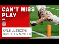 Kyle Juszczyk Stretches Like Mr. Fantastic for a 49ers TD
