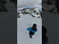 Splitboarding in the Tetons on February 6th 2022.