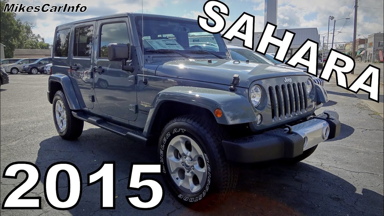 👉 2015 JEEP WRANGLER UNLIMITED SAHARA Anvil - YouTube