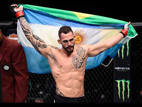 #UFCAbuDhabi Santiago Ponzinibbio Listo Para Representar 🇦🇷