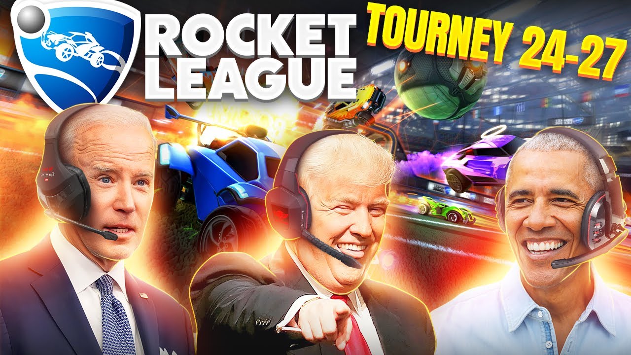 US Presidents Play Rocket League Tourney 24-27