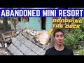 DESTROYING The ABANDONED Mini Resort Deck : Day 3