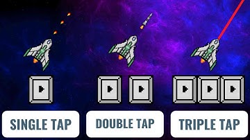 single, double and triple tapping keys in construct 3