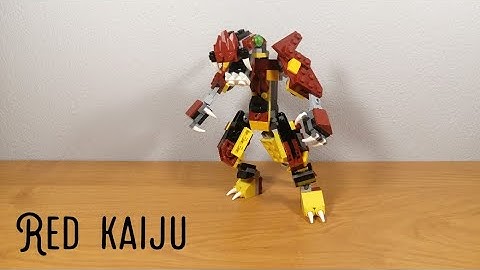 Lego 31073 alternate build Red Kaiju