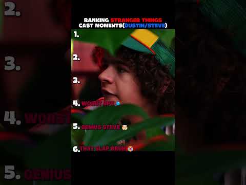 RANKING STRANGER THINGS CAST FUNNY MOMENTS DUSTIN STEVE