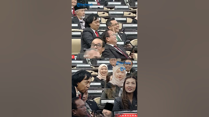 Komeng Tak Sadar Disorot Kamera Saat Rapat MPR