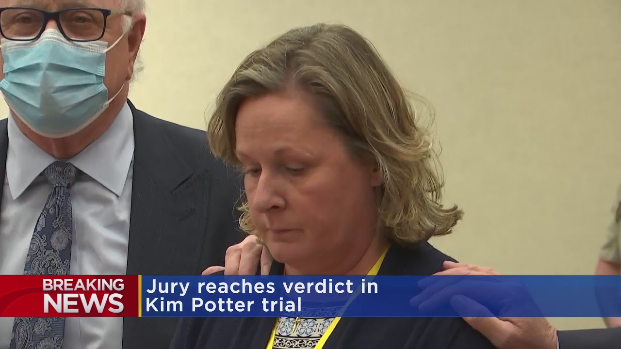 Kim Potter trial: Ex-officer found guilty of two counts of manslaughter ...