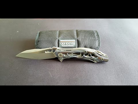 CKF ალექსეი კონიგინის დიზაინის Decepticon DCPT-5 Tano  დანა 10,9სმ CPM-S90V ფოლადით, limited #97/100