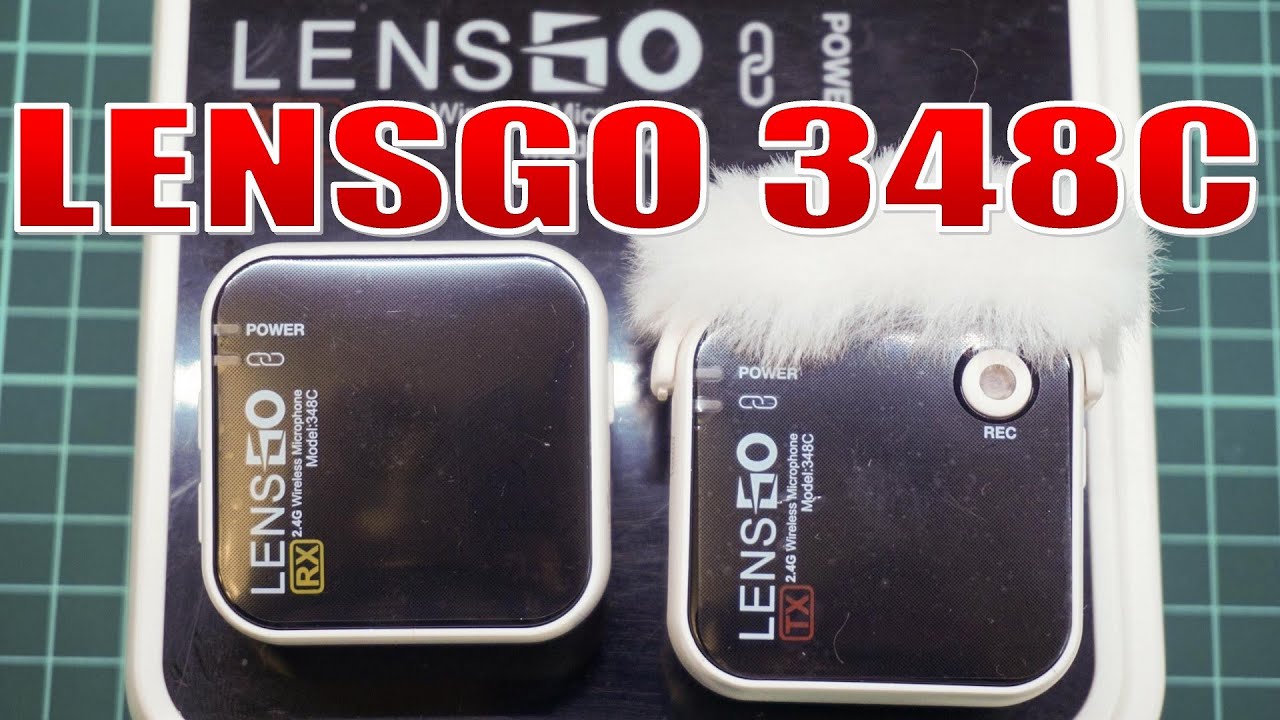 LENSGO 348c. Беспроводная микрофонная система с записью звука на карту памяти