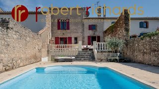 Property For Sale Caunes Minervois En Exclusivité Avec Robert Richards. Maison De Village À Vendre.