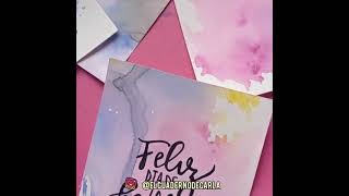 Como hacer postales rápidas y bonitas DIY (caseras)