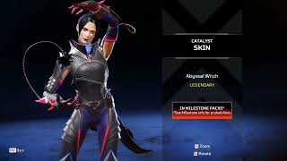 Apex Legends Catalyst Abyssal Witch Legendary Skin