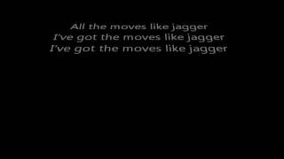 Moves like jagger- Maroon 5 ft. Christina Aguilera Lyrics