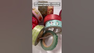 DIY Advent Calendar #shorts #christmas #diycrafts