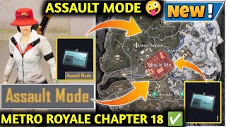 Playing ASSAULT MODE In ARCTIC BASE 🤪 PUBG METRO ROYALE