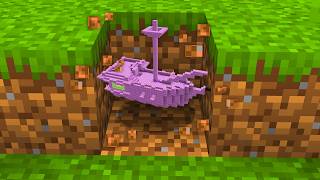Minecraft, But Breaking Blocks Spawns STRUCTURES!