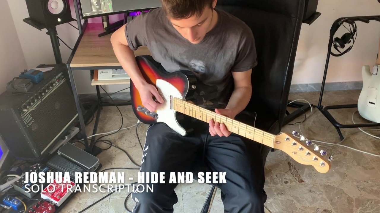 Hide and Seek /Joshua Redman Solo Transcription - Luca Bellanova