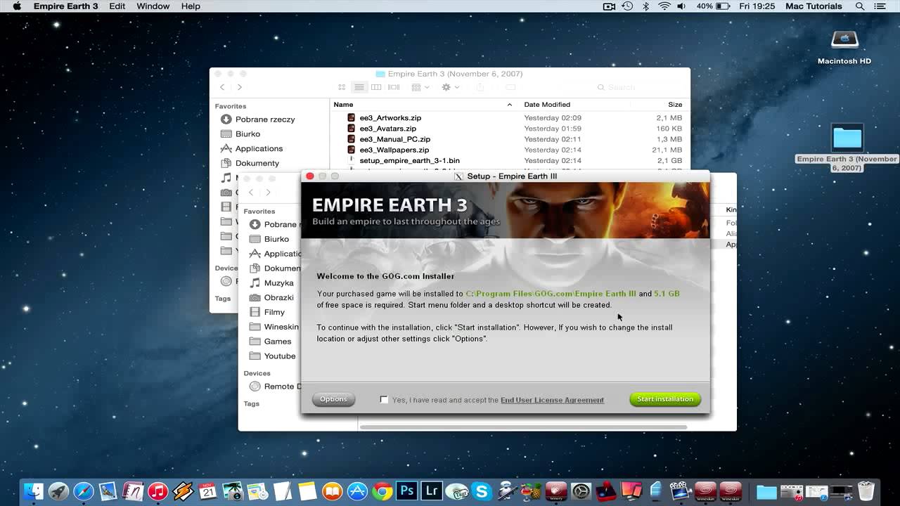 empire earth 3 para mac