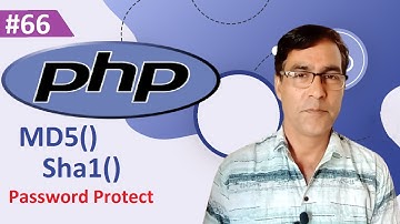 PHP MD5() and sha1() function | PHP tutorial for beginners lesson - 66