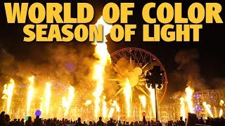 World of color has been transformed for the holidays once again to
present: season light! a mix classic christmas music and your favorite
disney pals b...