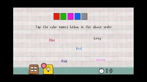 Logic Master 1 - Mind Twist Level 62 Solution | Tap the color names below in the above order