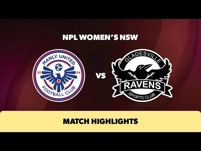 NPL Women's NSW Round 10 Highlights – Manly United v Gladesville Ravens