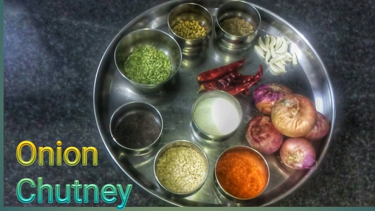 Onion Chutney। प्याज चटनी।Kanda Chutney। In Hindi With shekhar YouTube