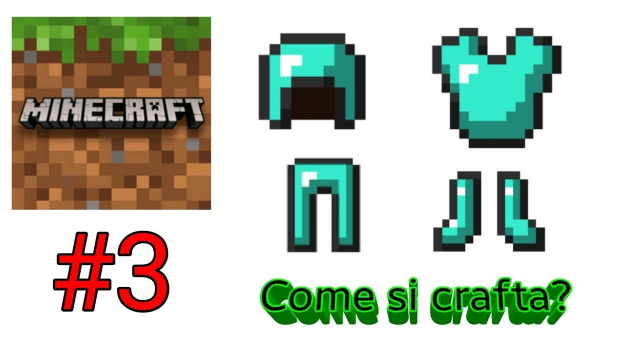 Minecraft:come fare un'armatura Completa-MINECRAFT COME SI CRAFTA #3