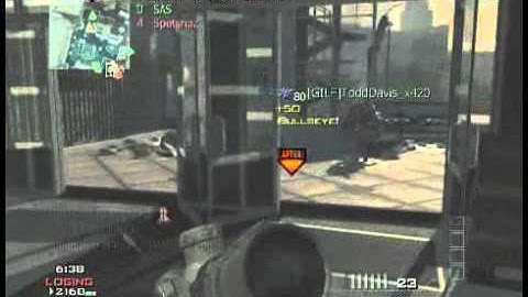 Across the map throwing knife on Arkaden MW3