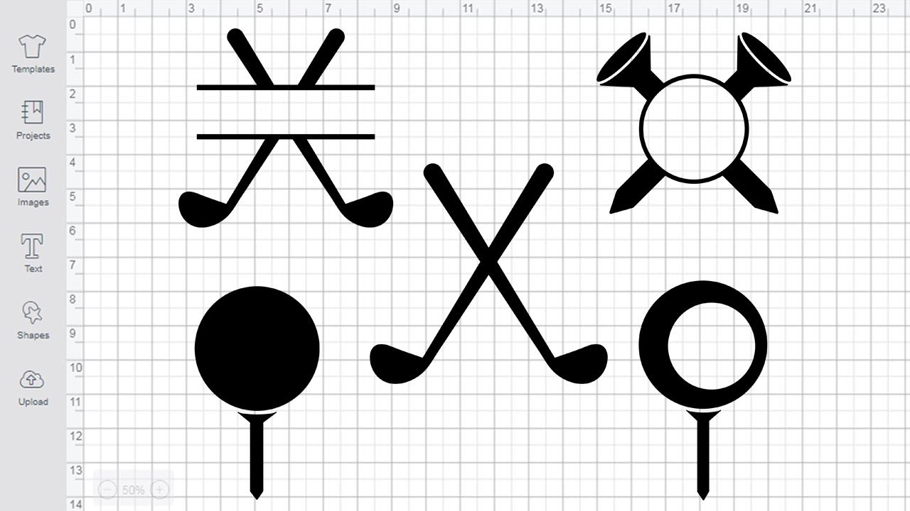 Download Golf Svg Cutting Files For Cricut Silhouette Golf Monogram Svg Youtube